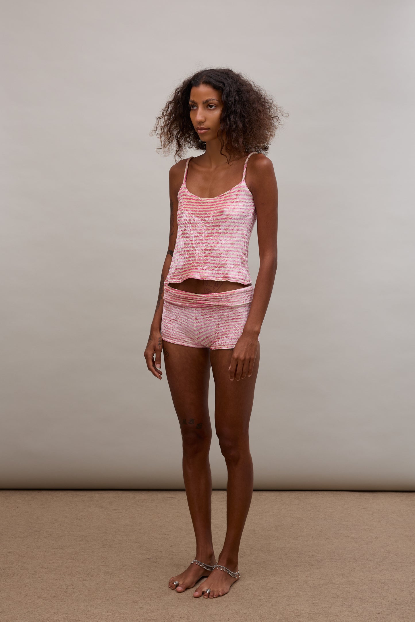 Light Stripe Shorts