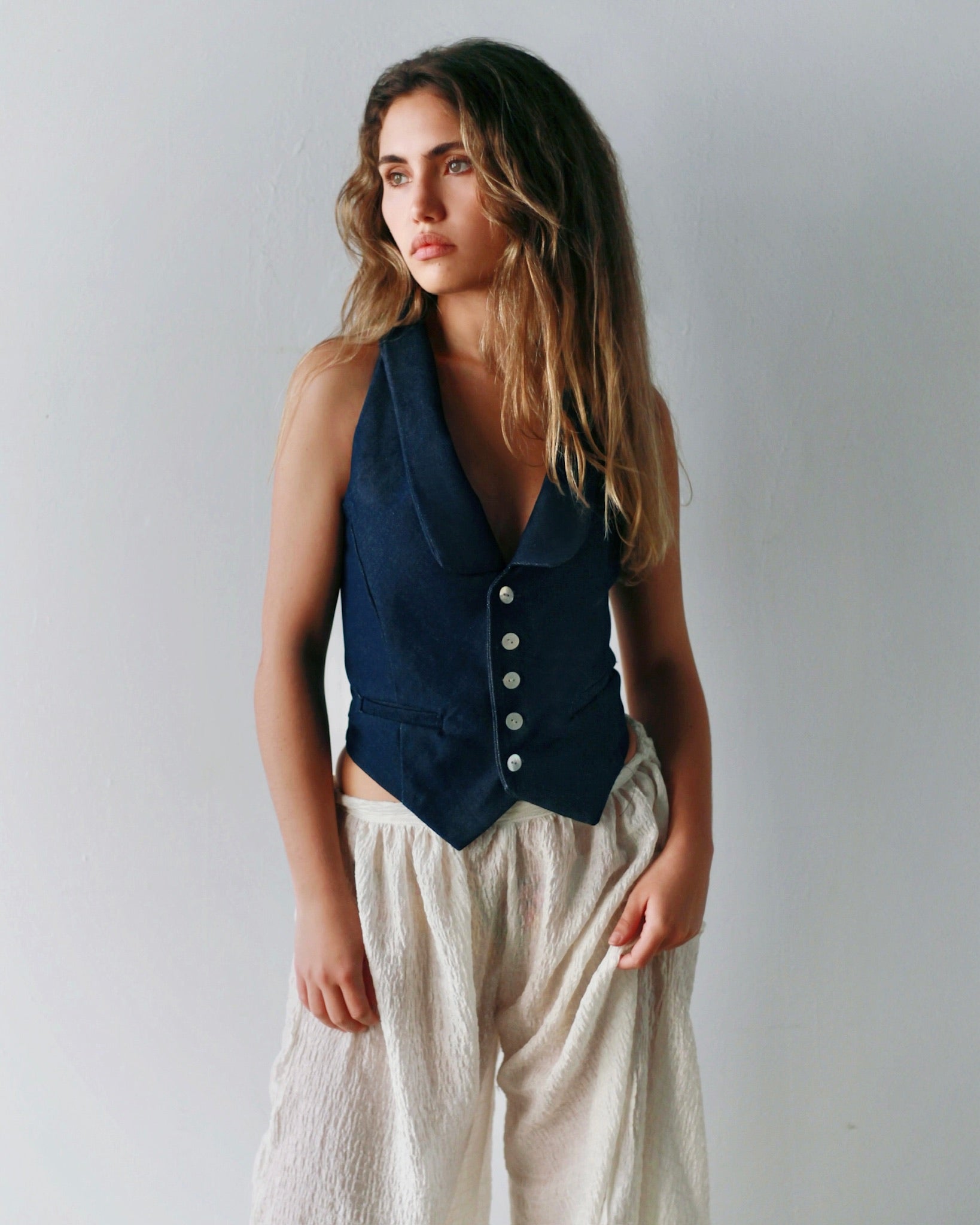 Gabriela Vest - Blue jean