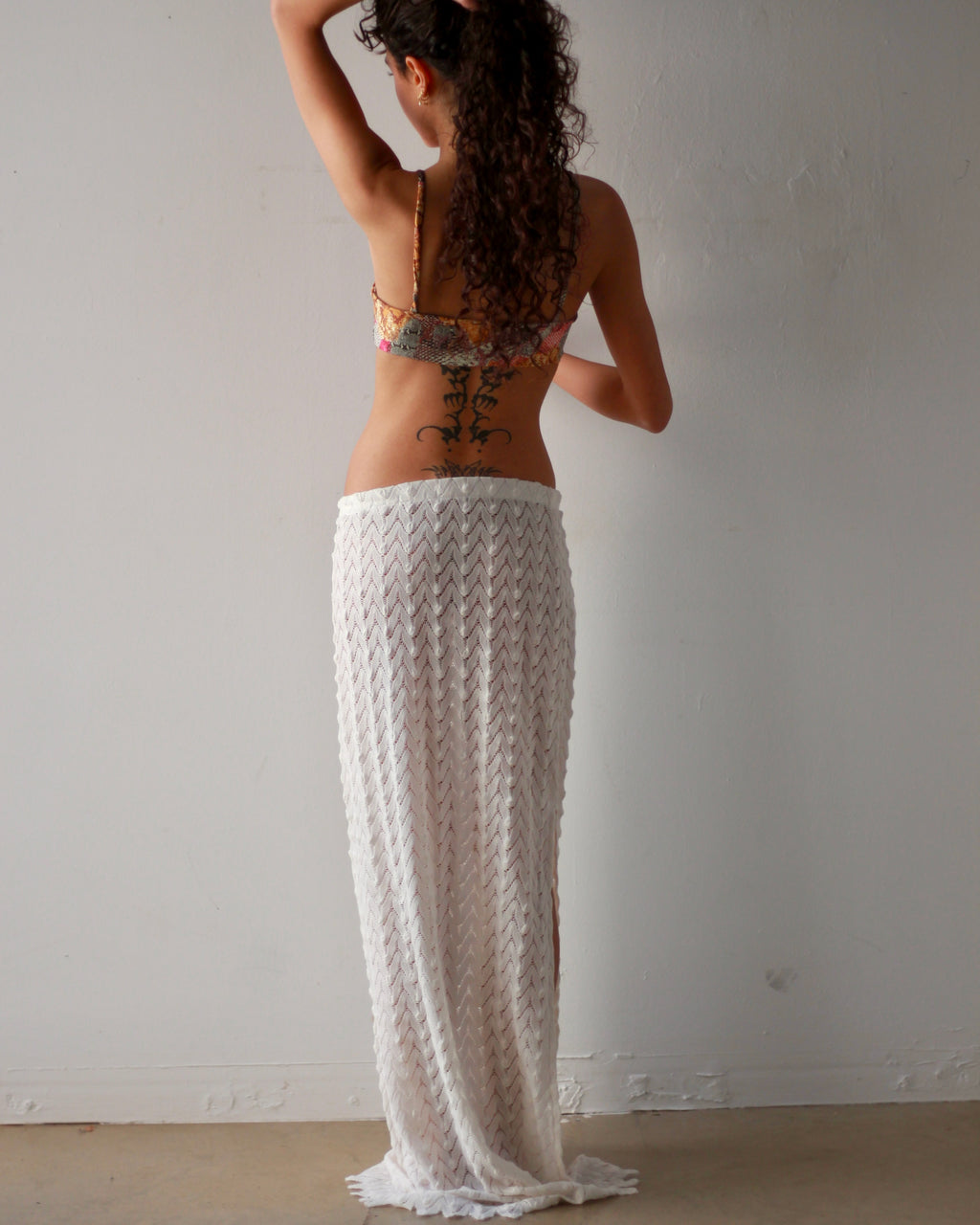 Cotton Long Skirt