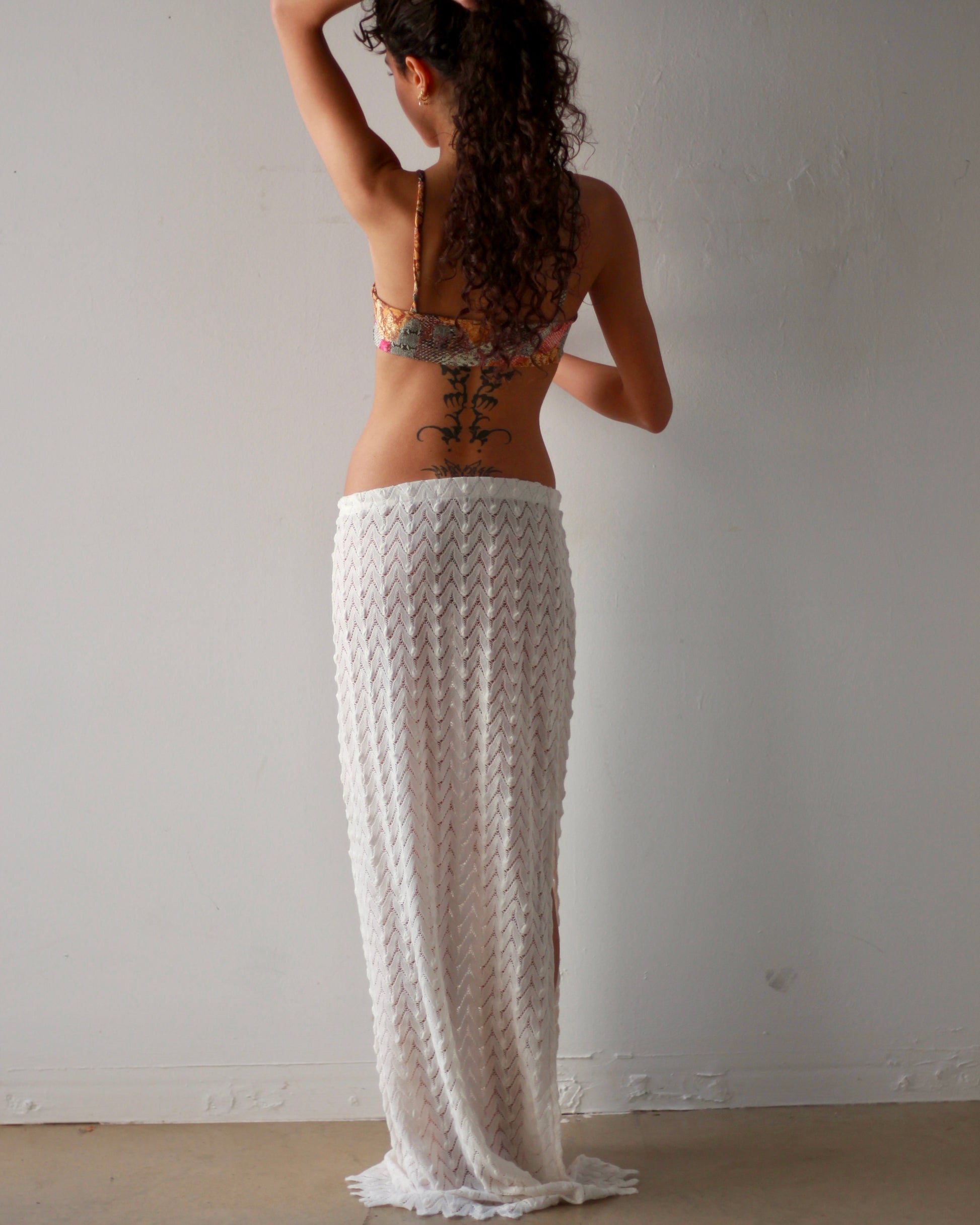 Cotton Long Skirt
