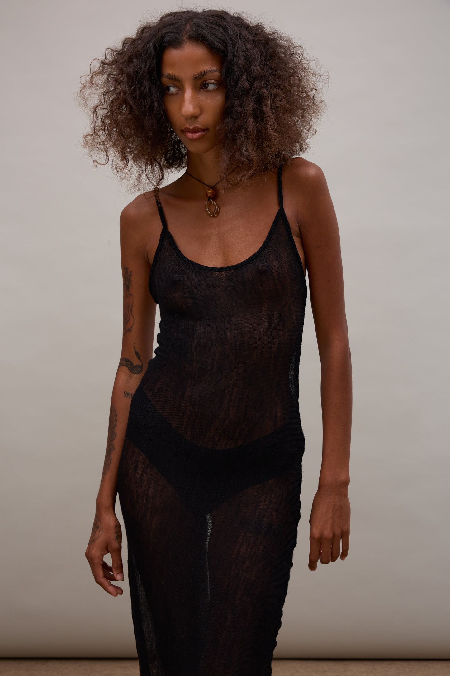 Black Veil Dress