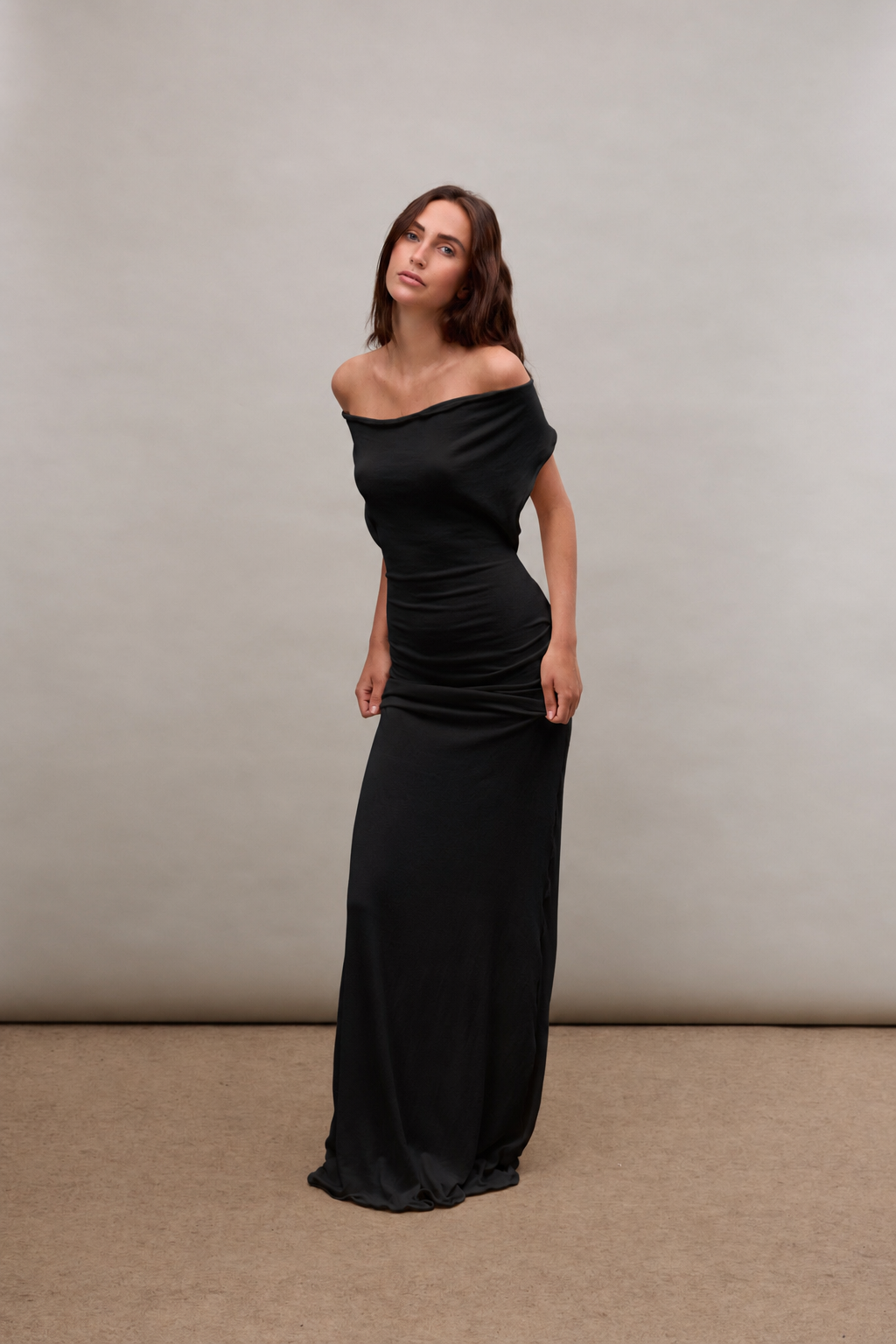 Salt Long Dress - Black