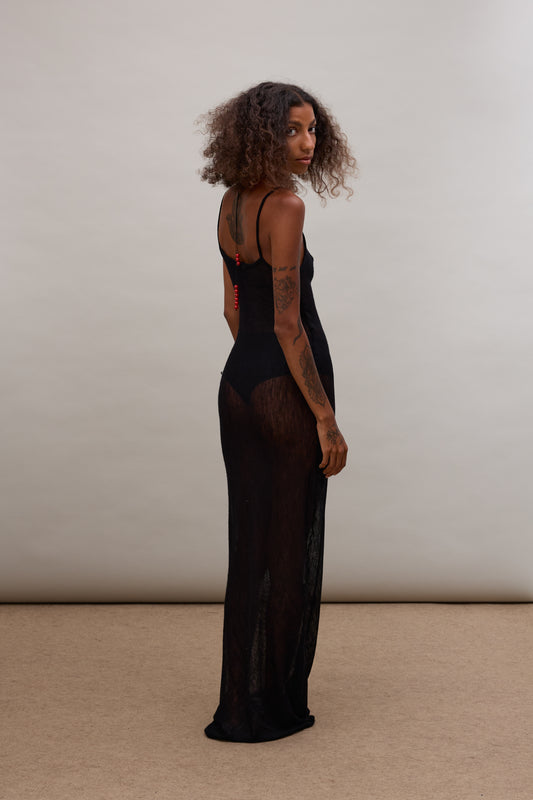 Black Veil Dress