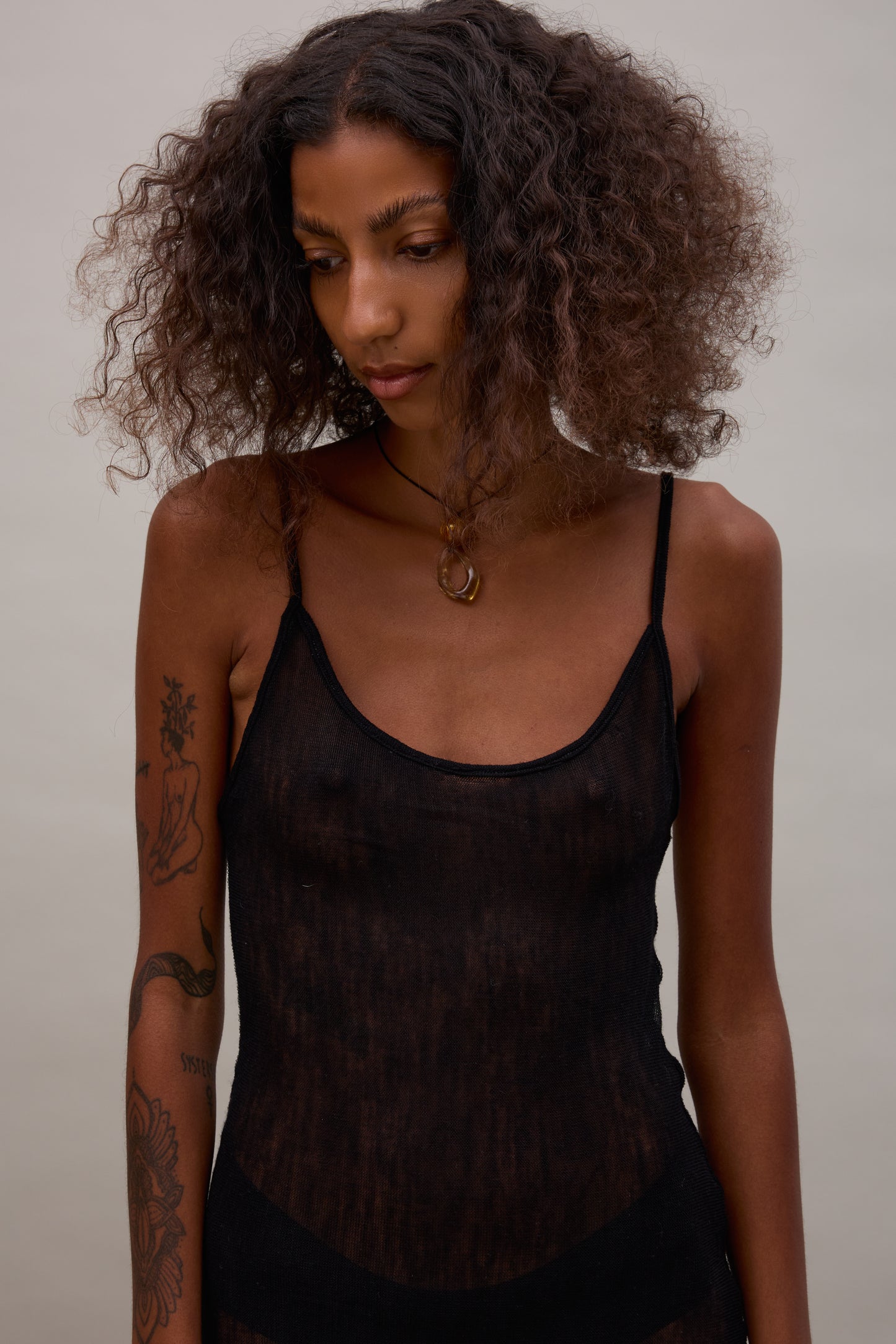 Black Veil Dress
