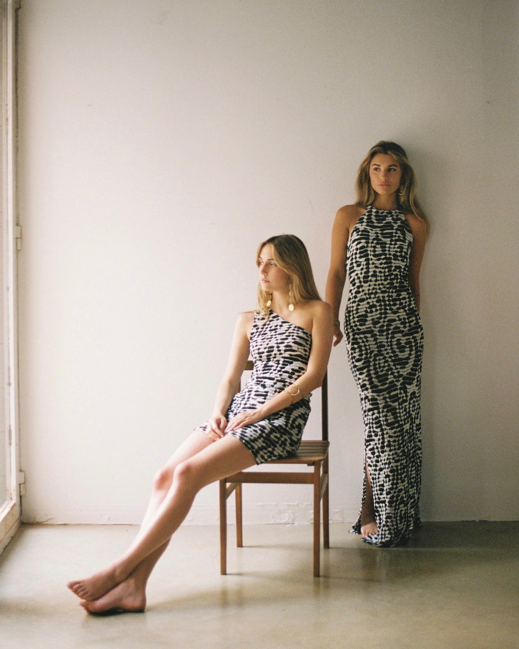 Dark 'N' Stormy long dress