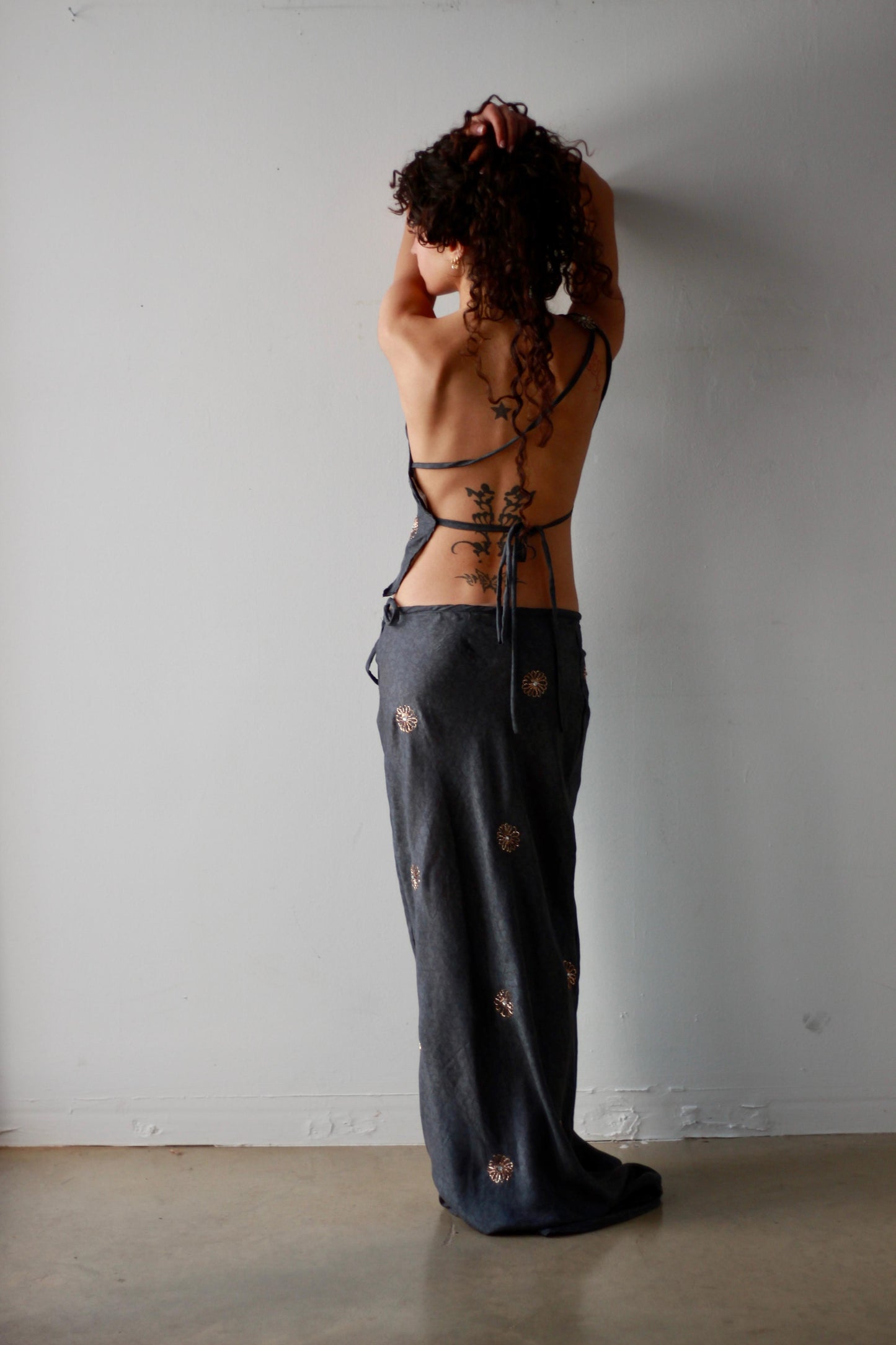 Lua - Open-Back Tie Top